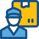 shipping and delivery,avatar,professions and jobs,user,people,job,occupation,profession,delivery man,driver,courier ok 